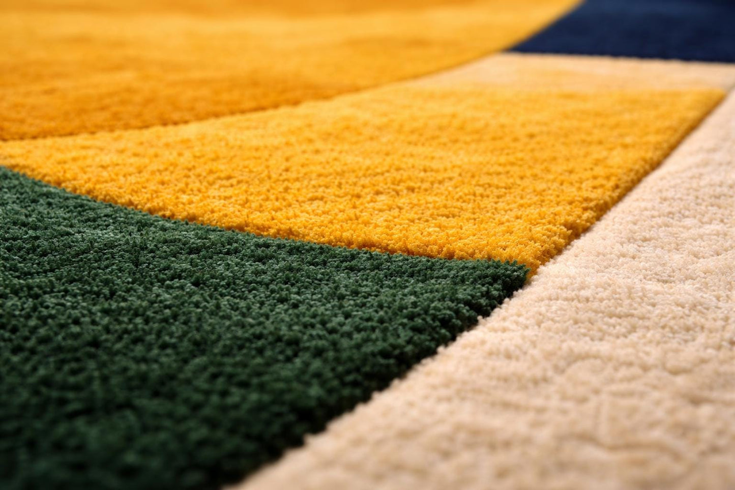 Handmade Wool Area Rug 8x10 | Modern Neutral Living Room Rug | Hand Tufted Luxury Carpet